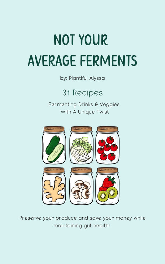 Not Your Average Ferments - 31 Recipes (E-Book)