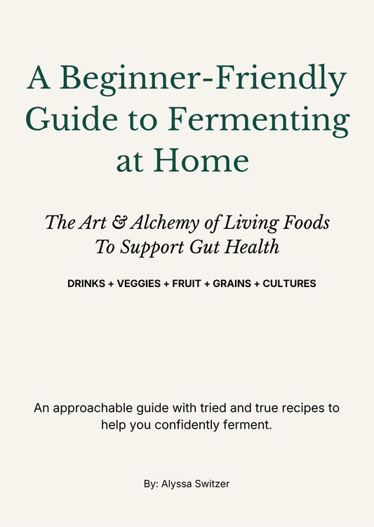 A Beginner Friendly Guide to Fermenting at Home
